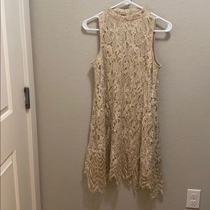 Love fire lace dress